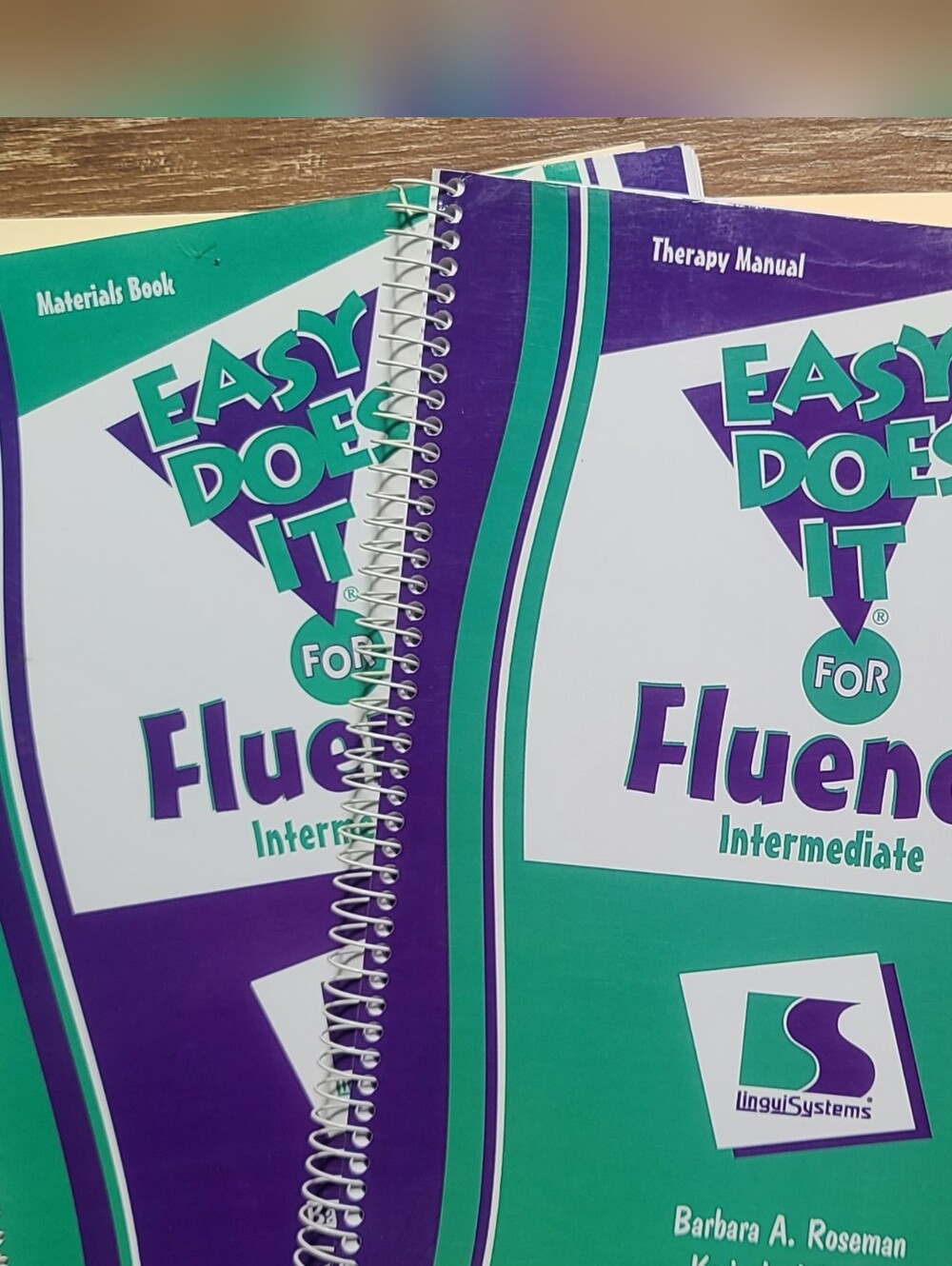Speech Therapy: LinguiSystems Easy Does It for Fluency Intermediate -